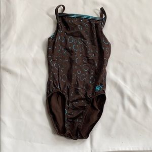 Girls medium GK dance gymnastics leotard